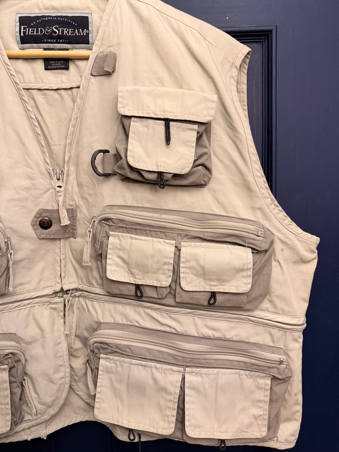 빈티지 피싱 베스트 XXL 사이즈 상품이미지3