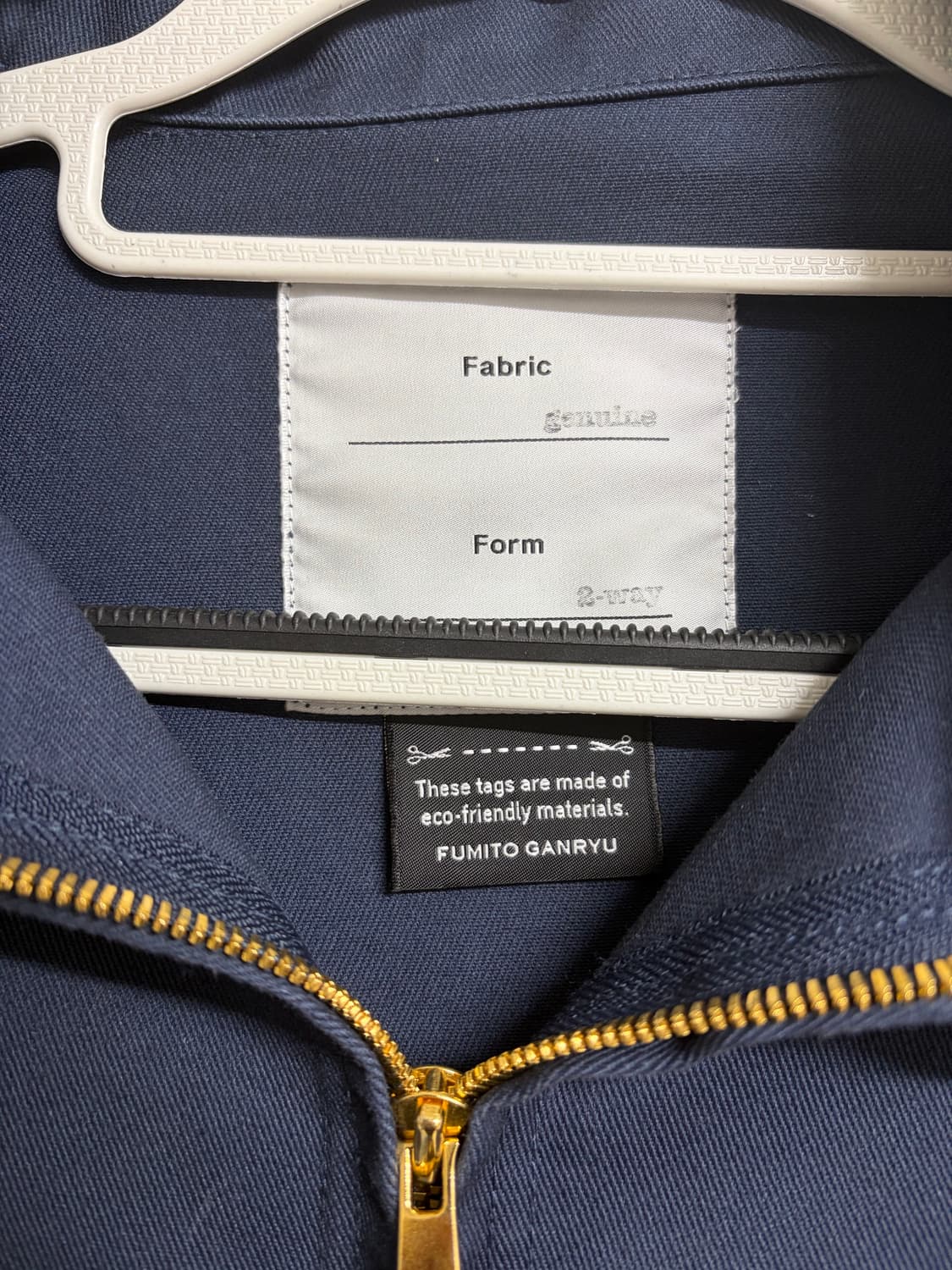 디키즈 투웨이 아이젠하워 자켓 x 후미토 간류 네이비  상품이미지3