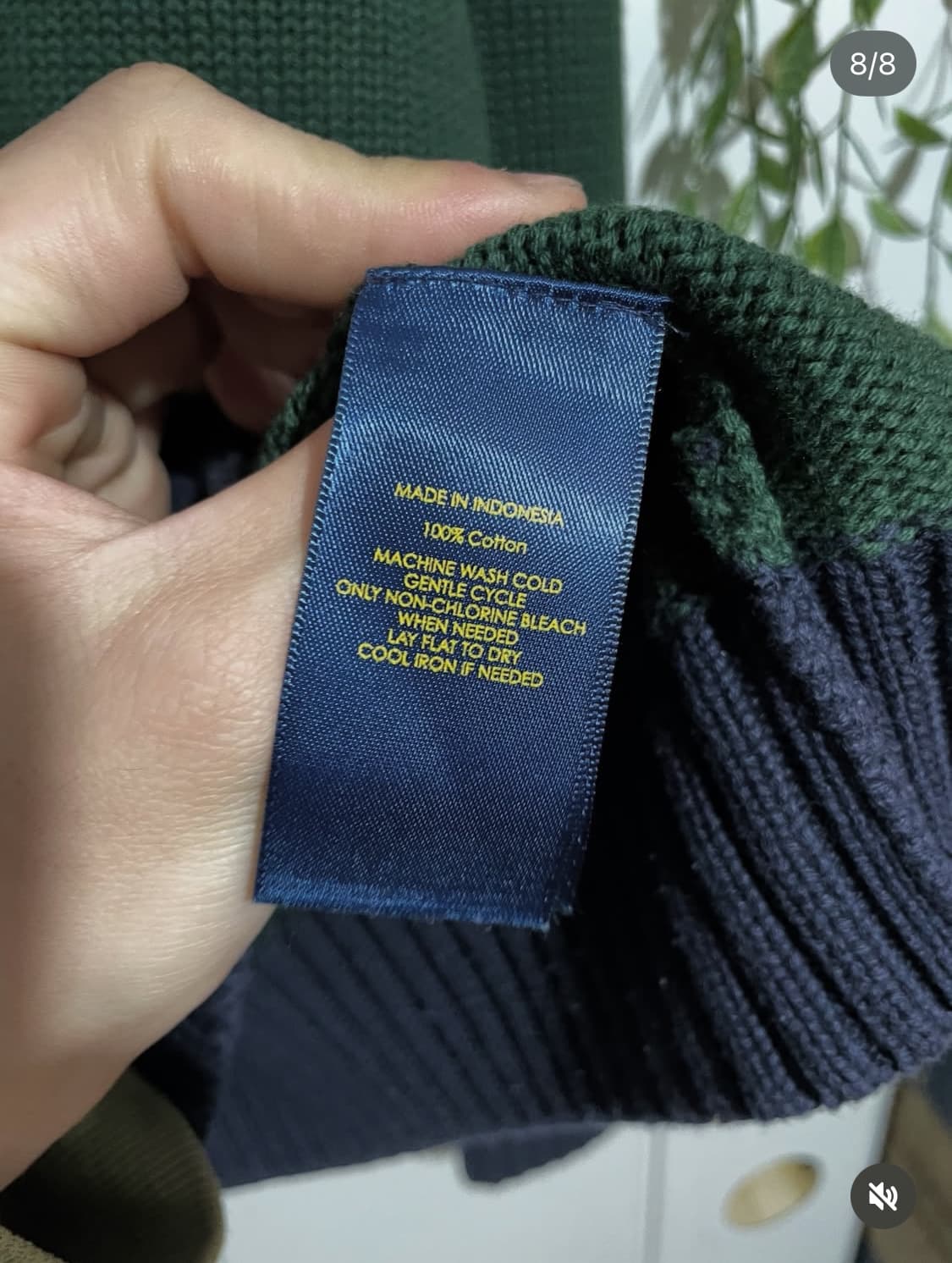 폴로랄프로렌 빅포니 히프집업 니트 상품이미지8