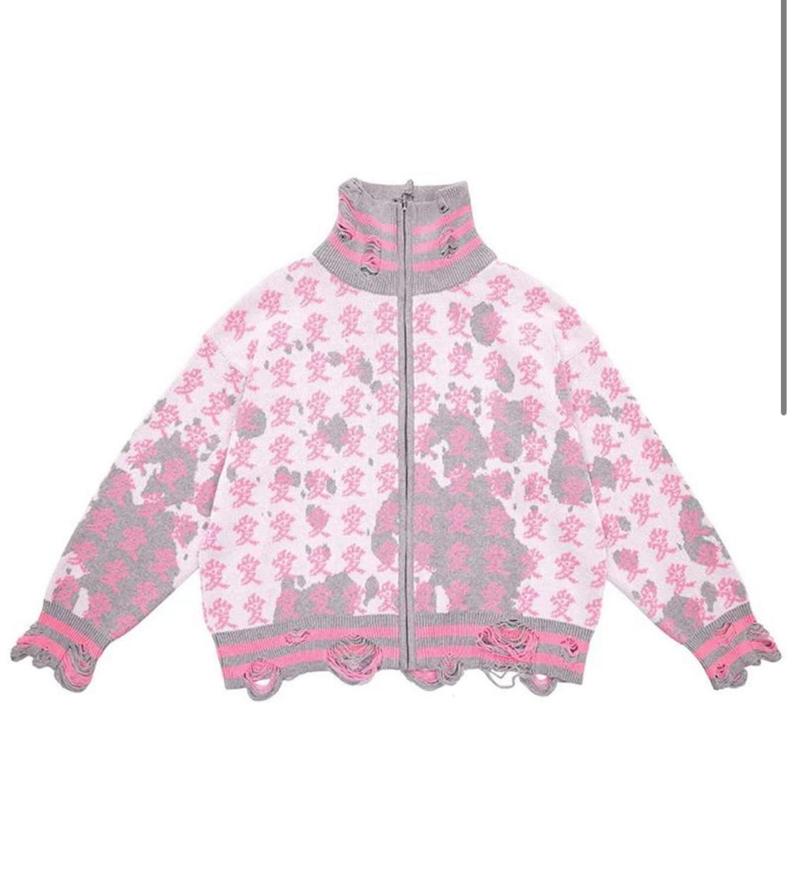 [cfierce] 'LOVE‘ ZIP UP JUMPER 상품이미지1