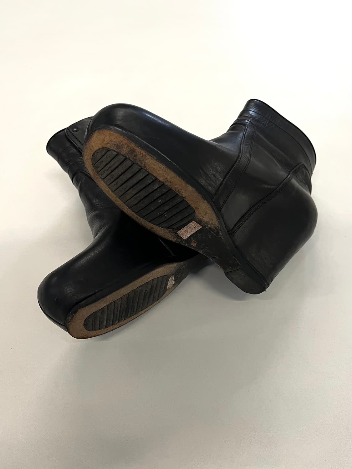 릭오웬스 레더 웨지부츠 상품이미지7