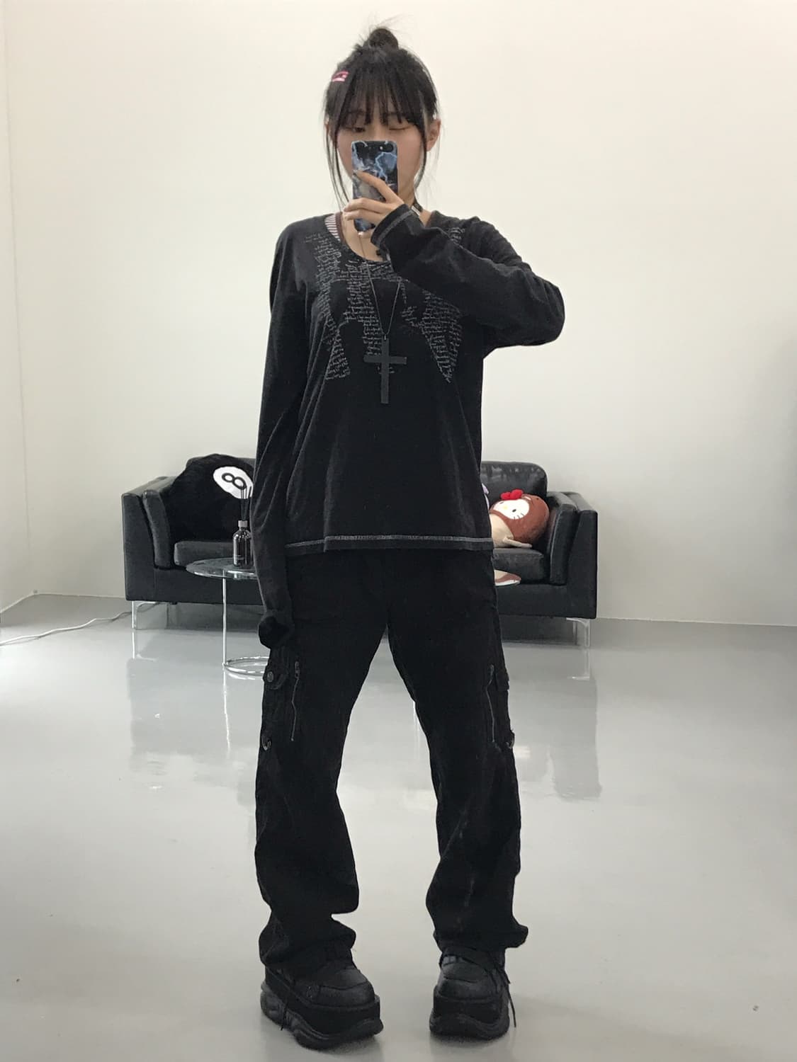 PPFM Y2k Graphic Long Sleeve T-Shirts 상품이미지2