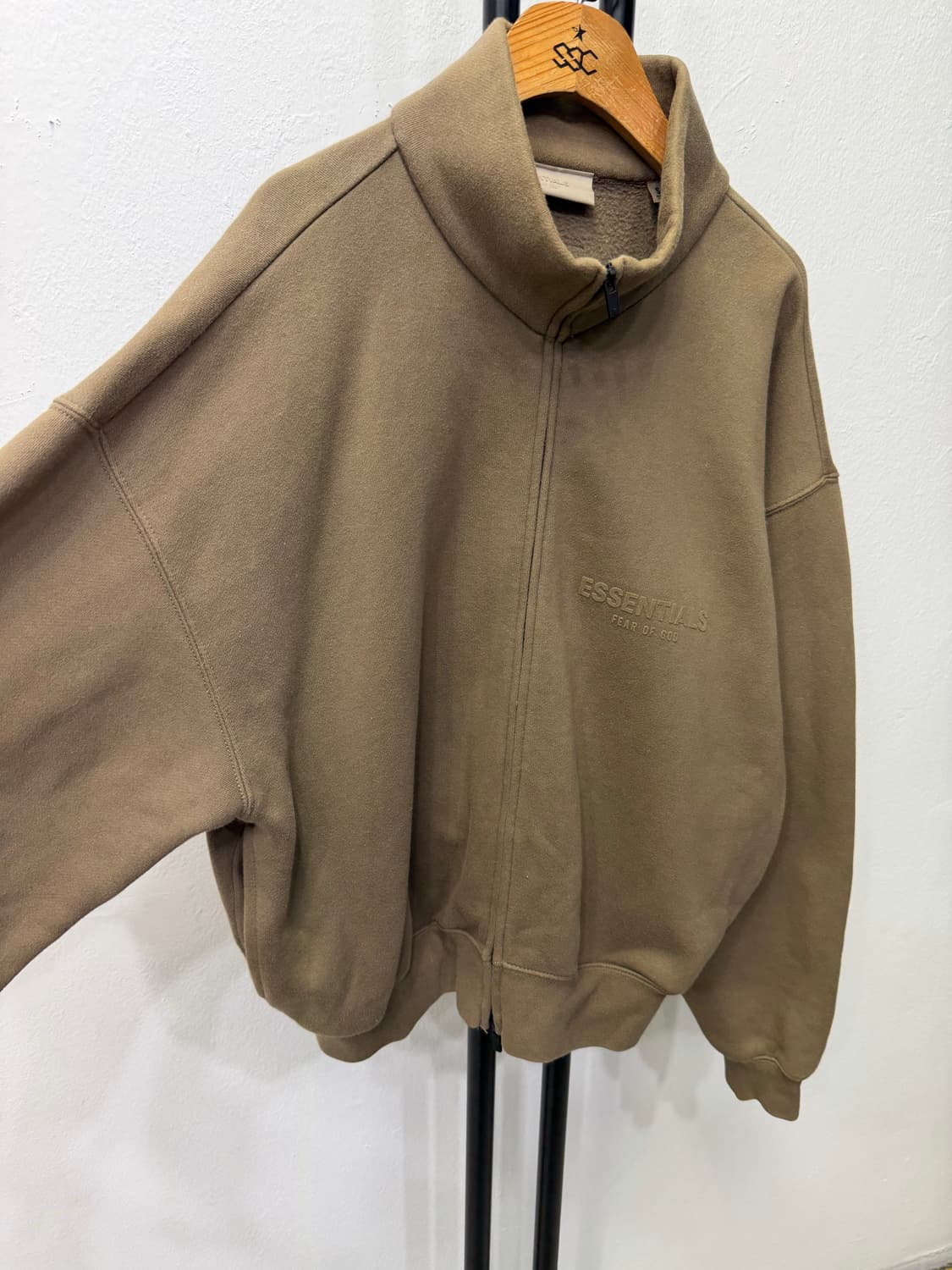 정품) 피어오브갓 에센셜 여성 오버핏 후드집업 S 상품이미지2