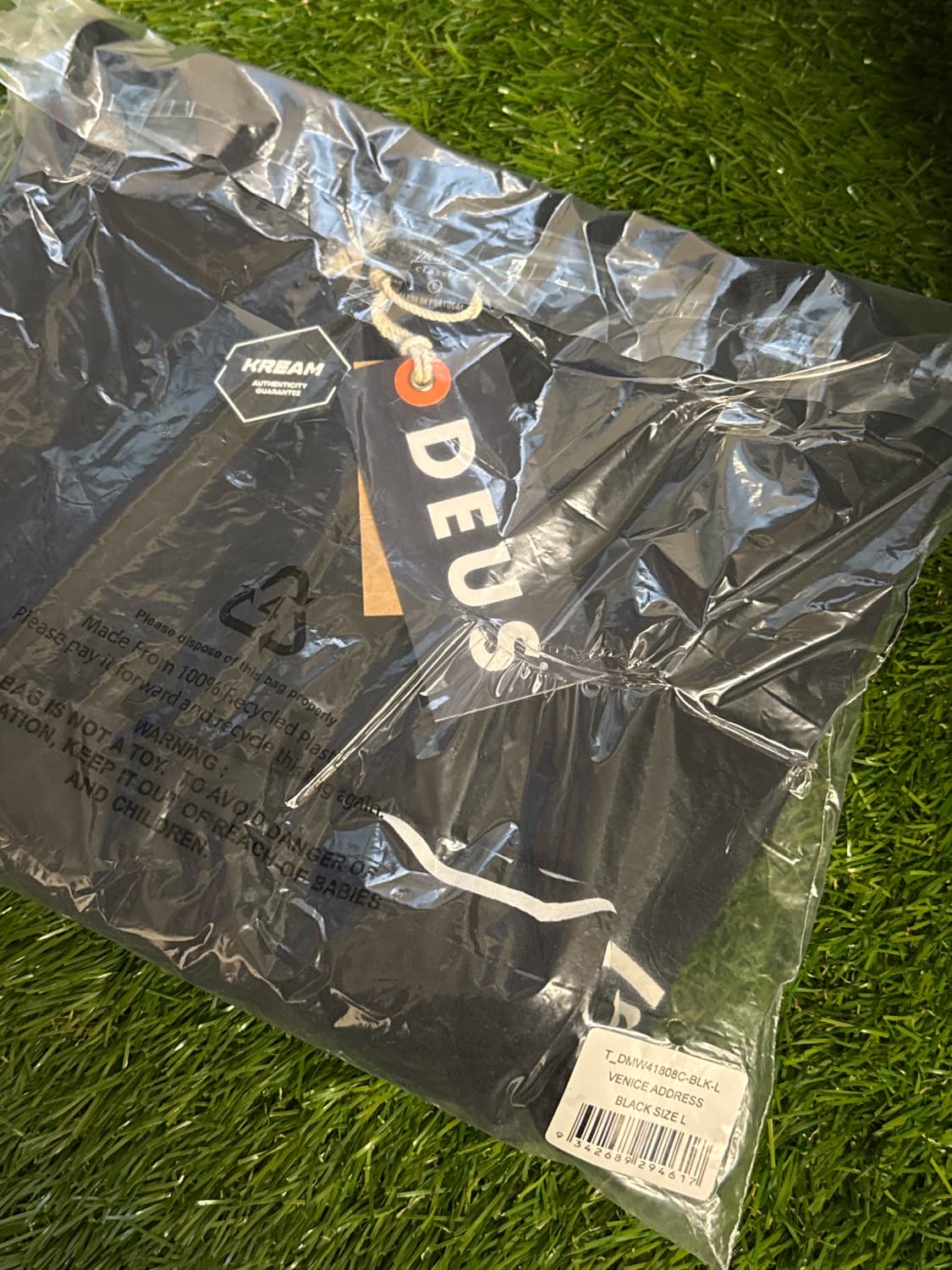 데우스 엑스 마키나 베니스 어드레스 티셔츠 블랙 상품이미지2