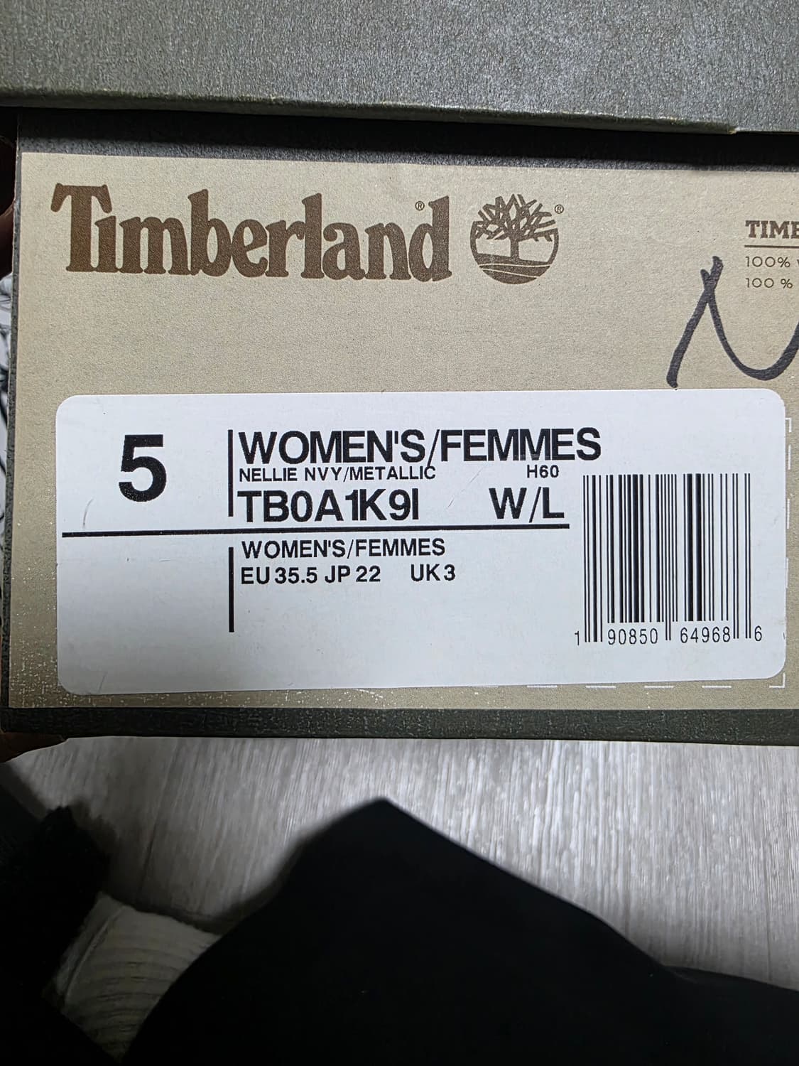 팀버랜드 여성 처카부츠 네이비(220~225) 상품이미지10