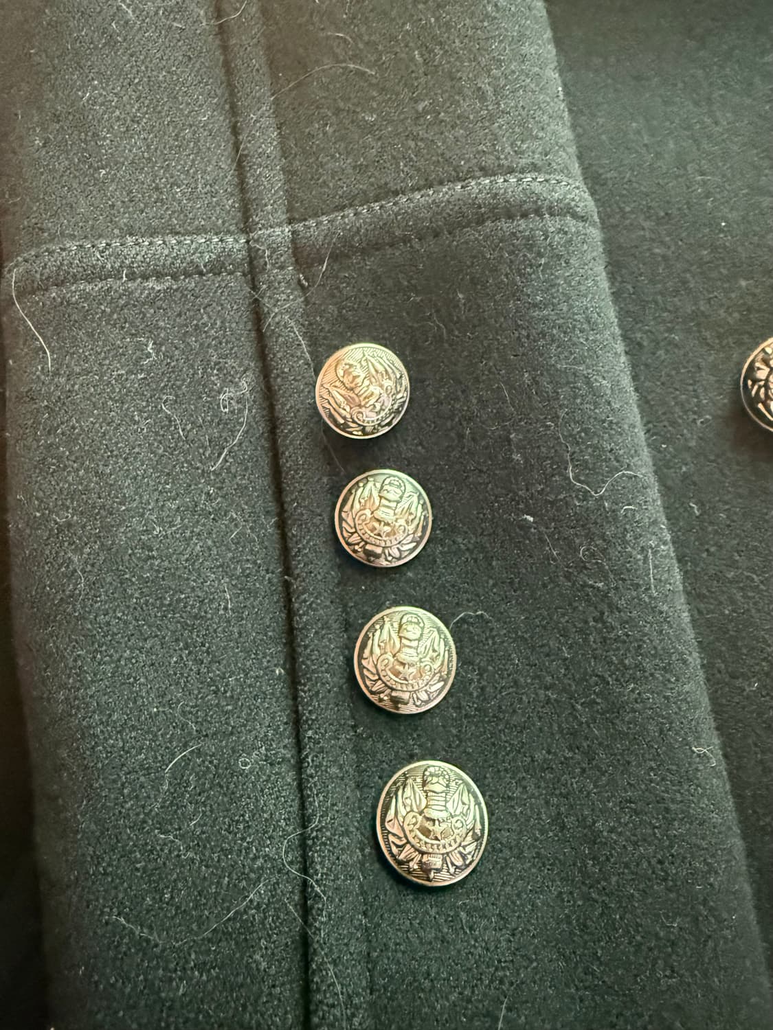 시스템 옴므  더블버튼 코트  100사이즈  상품이미지7