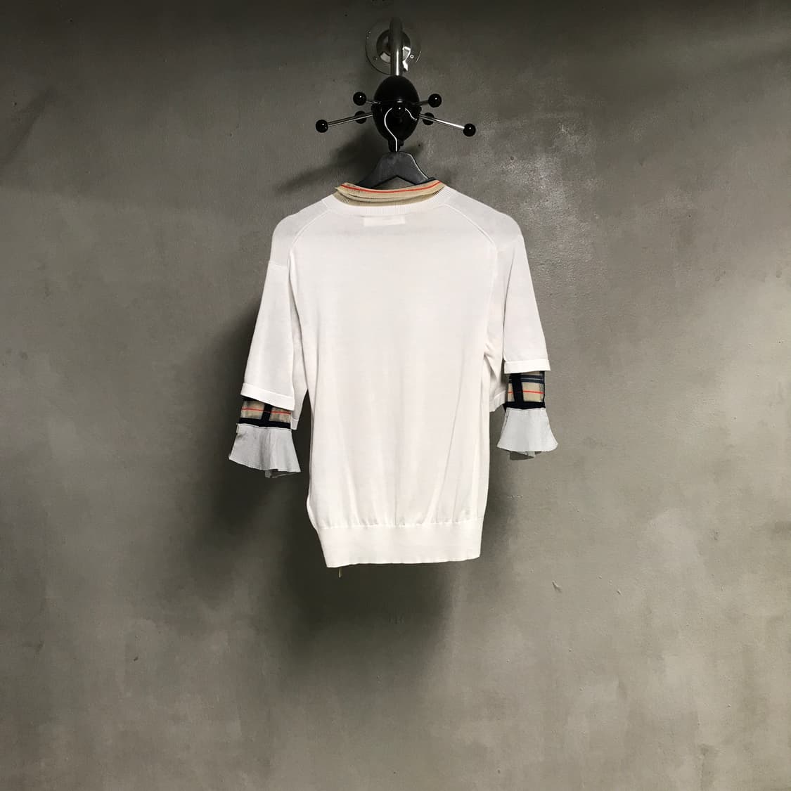 TOGA PULLA 토가풀라 니트 반팔 카라티 36(W) 상품이미지10