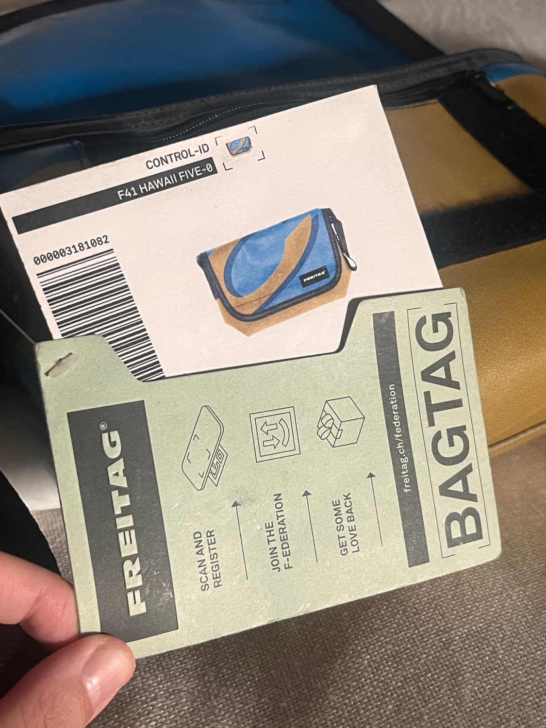 프라이탁 하파오 🟡🔵 상품이미지3