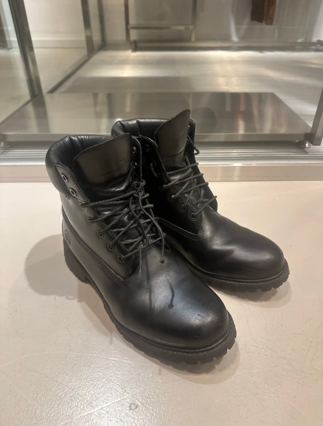 [275] JJJJOUND 팀버랜드 6인치 프리미엄 부츠 블랙 상품이미지1