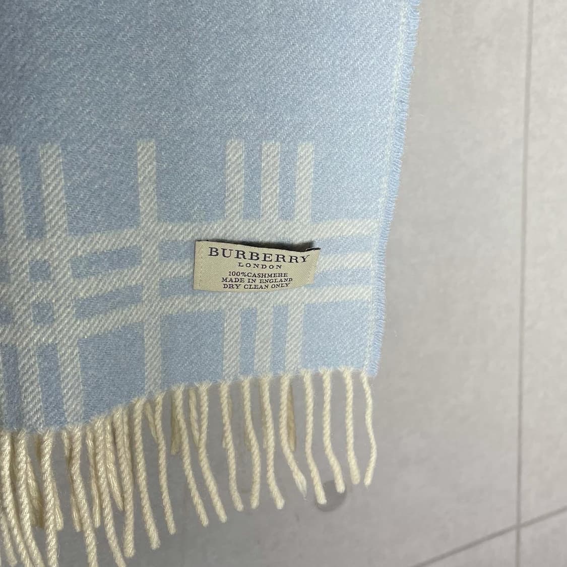 버버리 캐시미어100%머플러 상품이미지6