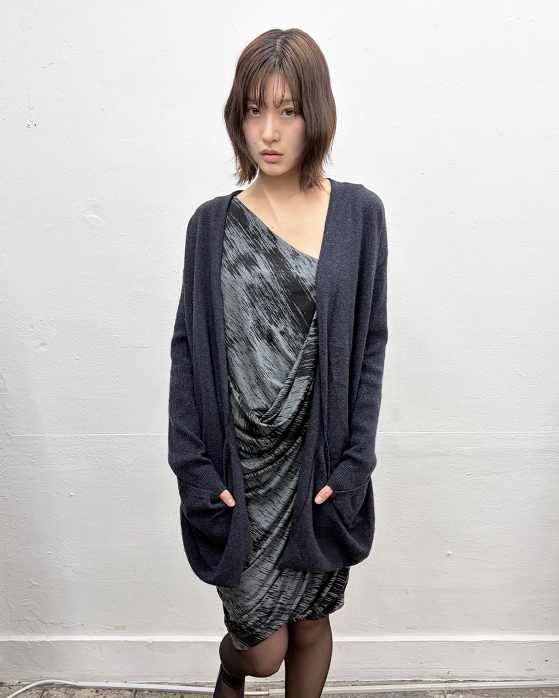 TSE 빅포켓 캐시미어 가디건 상품이미지1