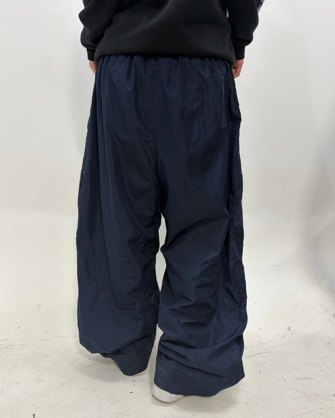 90s STARTER 네이비 나일론 올드스쿨 트랙팬츠 상품이미지2