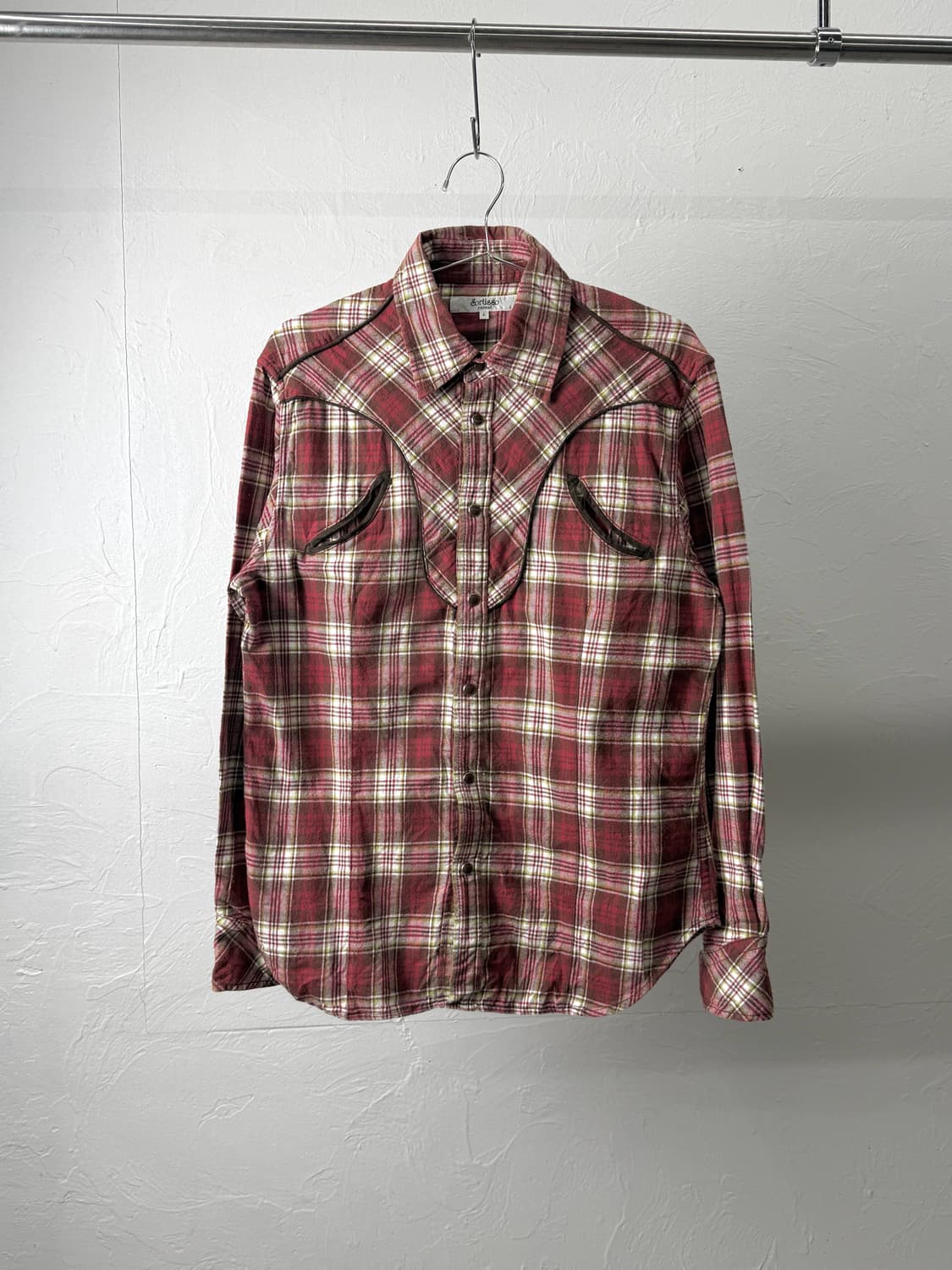 Sortisso 체크 웨스턴 셔츠 상품이미지1