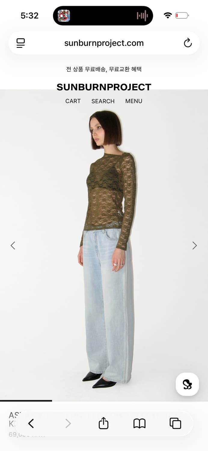 선번프로젝트 /  ASYMMETRIC PANELED LONG SLEEVE 상품이미지5