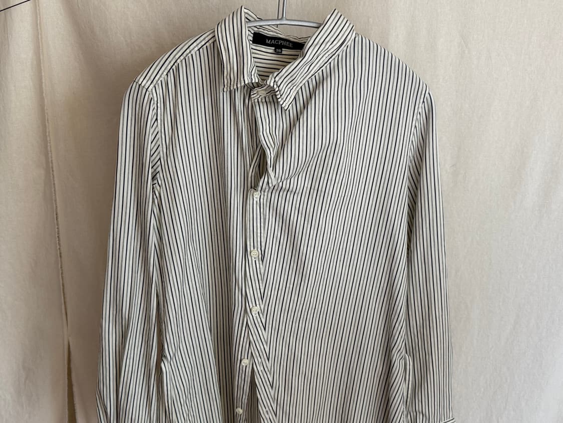 Macphee by Tomorrowland 비대칭 버튼 셔츠 상품이미지6