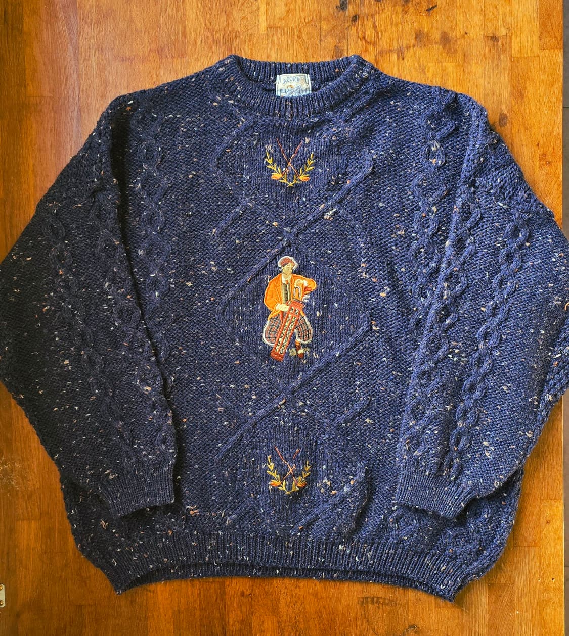 ACORN 유로 빈티지 피셔맨 니트 XL ~XXL 상품이미지1
