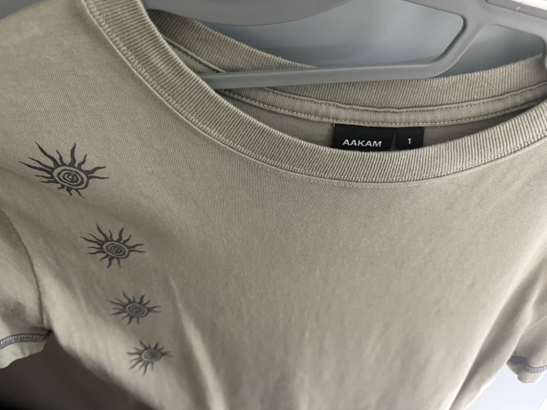 Cracked Sun Half Top (Khaki) 상품이미지3