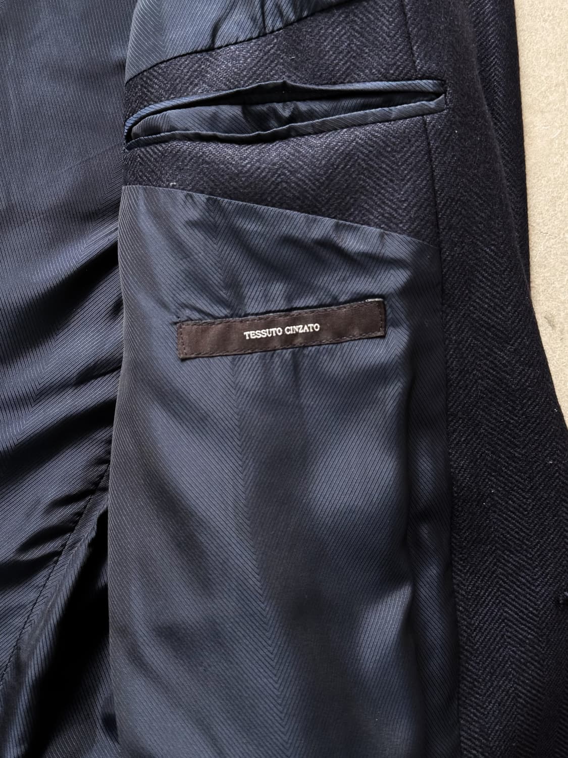Ermenegildo Zegna Herringbone Wool Overc 상품이미지8