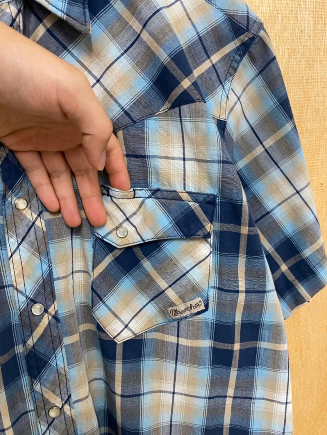 WRANGLER ombre western shirts 상품이미지7