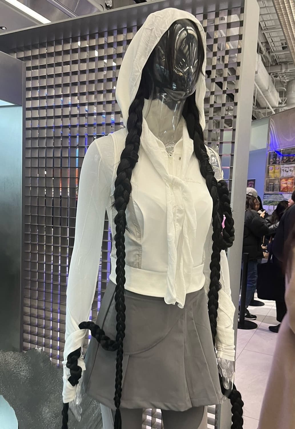 오호스 메시 밴딩 티셔츠 + 복서 후드집업 상품이미지3