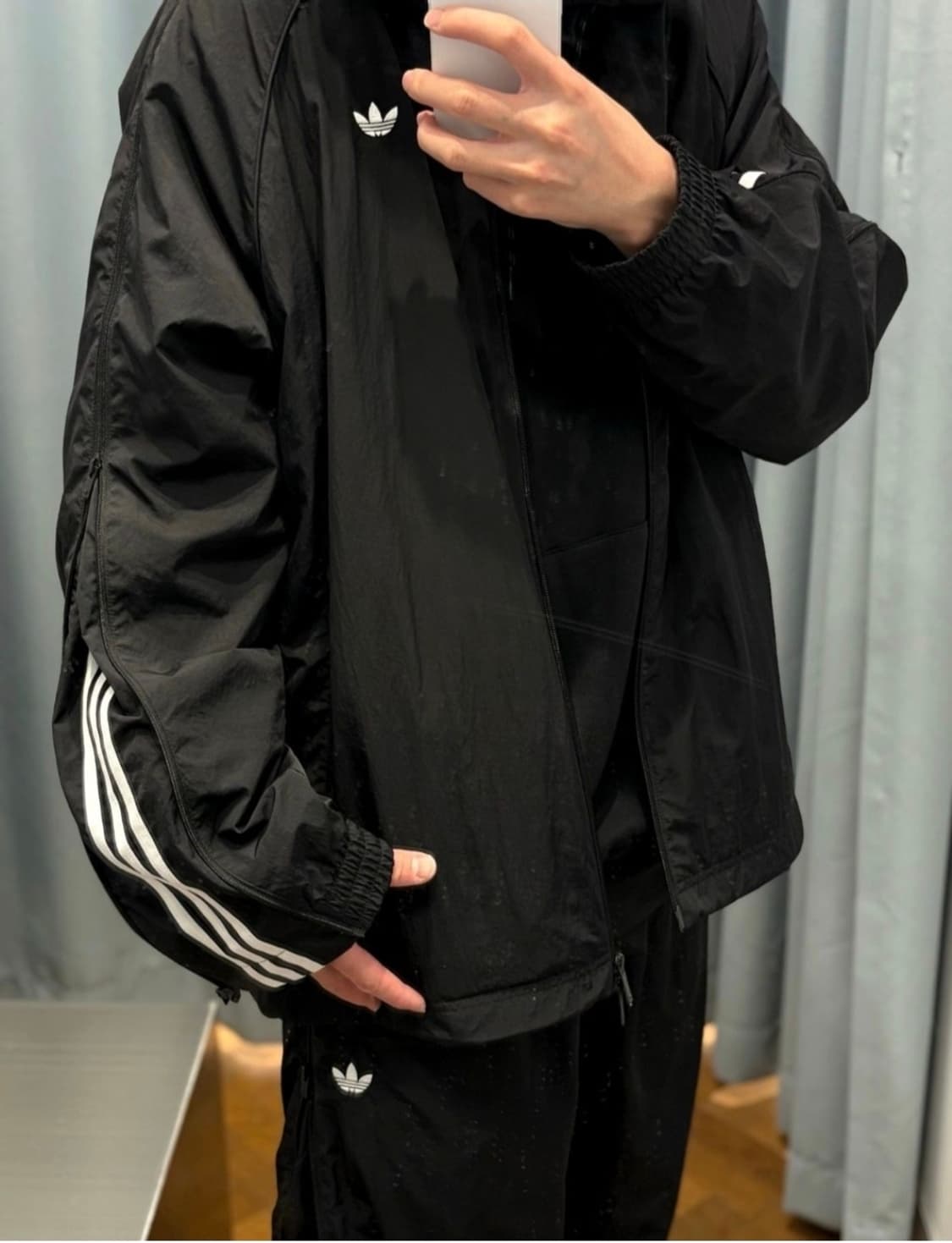 아디다스 아딜레늄 시즌3 트랙탑 블랙L(100) 상품이미지1