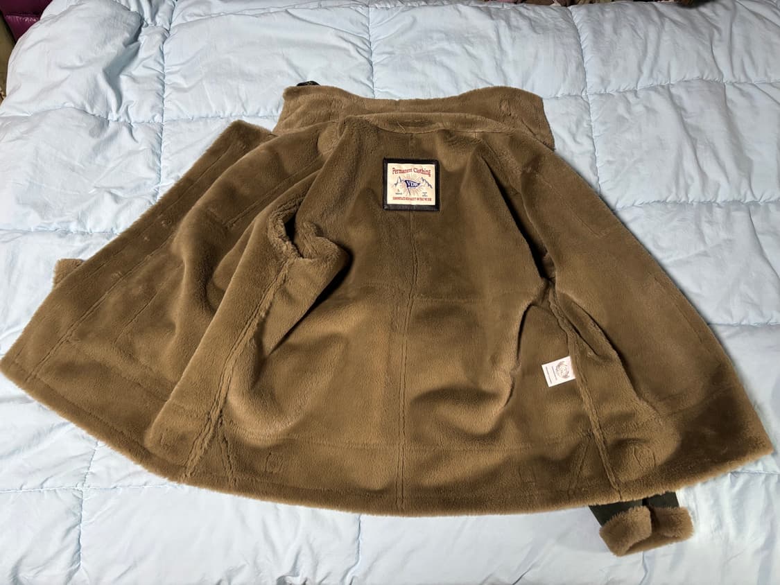 L) vdr B-3 플라이트 자켓 무스탕 무통 자켓 상품이미지6