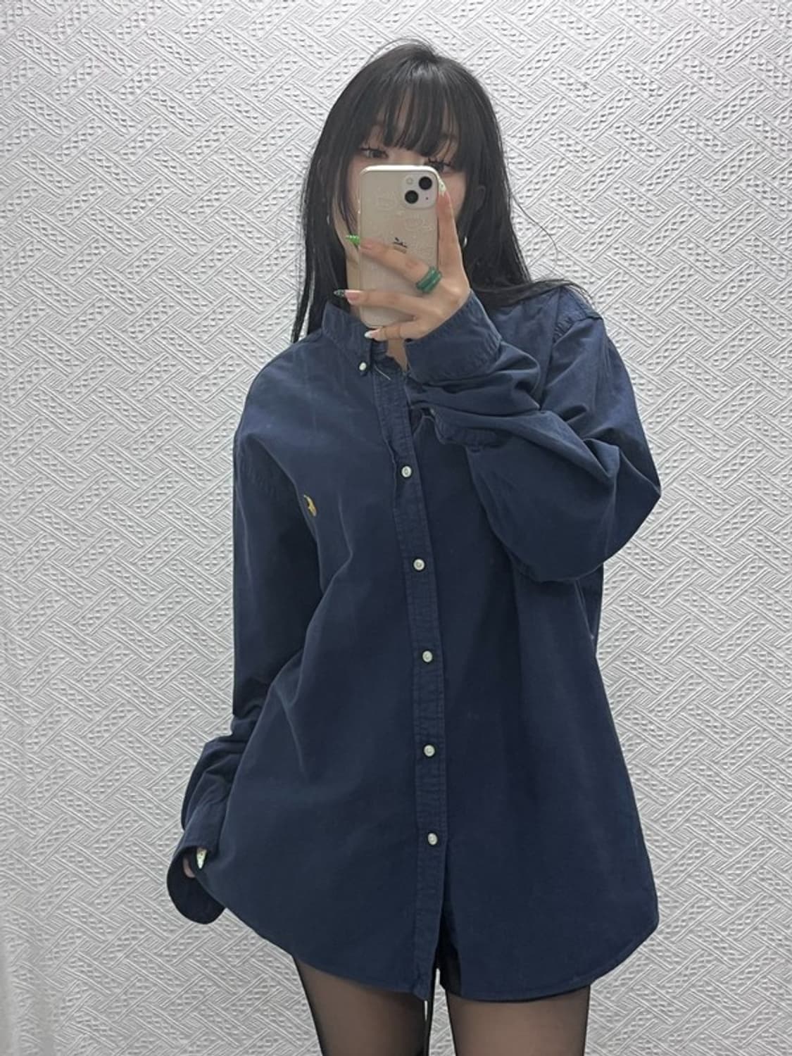 폴로 랄프로렌 신형 자수로고 모던 캐주얼 오버핏 셔츠 XXL C09044 상품이미지1