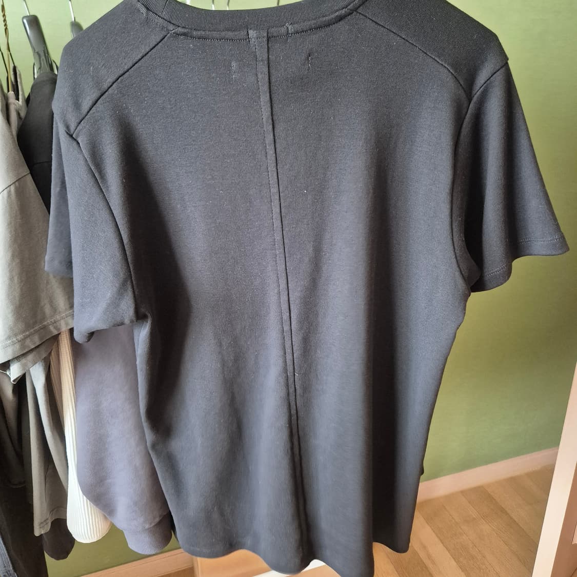 Innir 261 COTTON RIB S/S T-SHIRT (BLACK) 상품이미지4