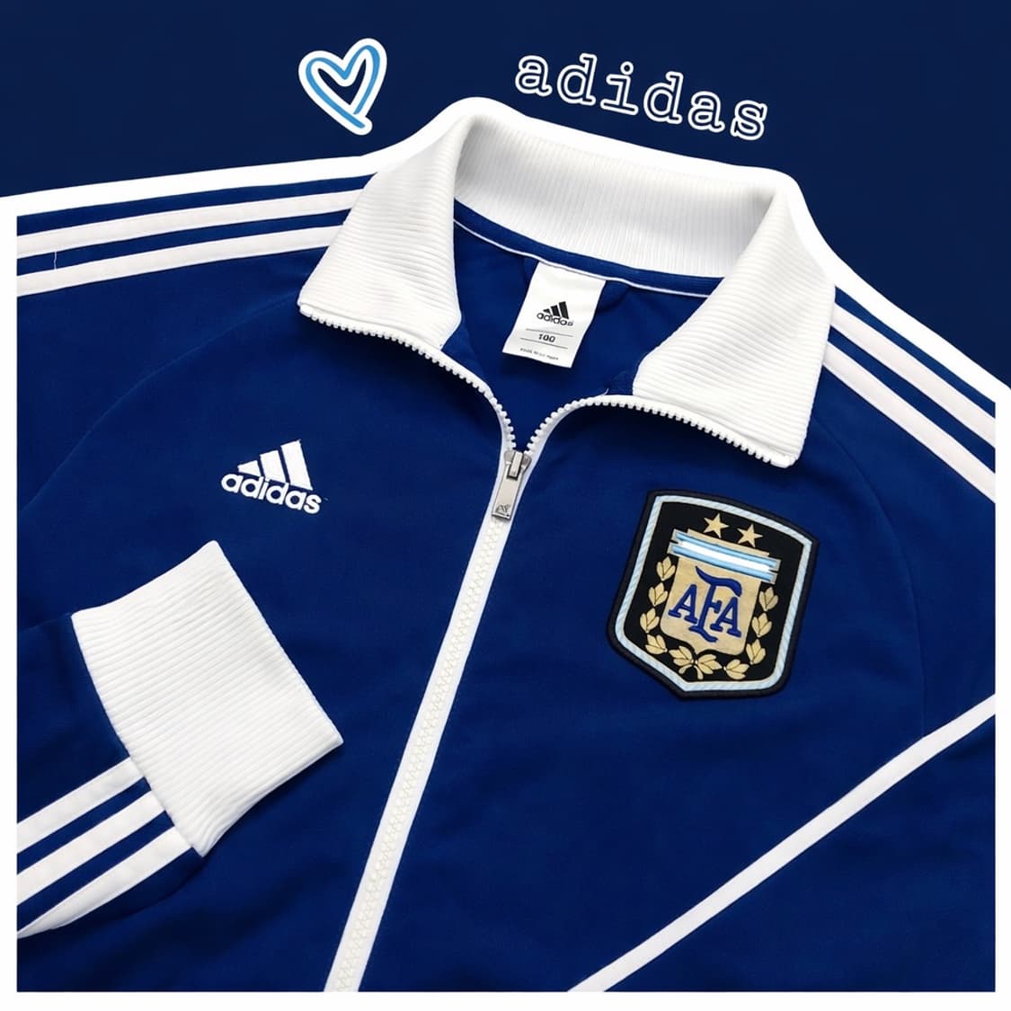 🐰아디다스 아르헨티나 대장 트랙탑 져지 집업 저렴🪽 상품이미지1