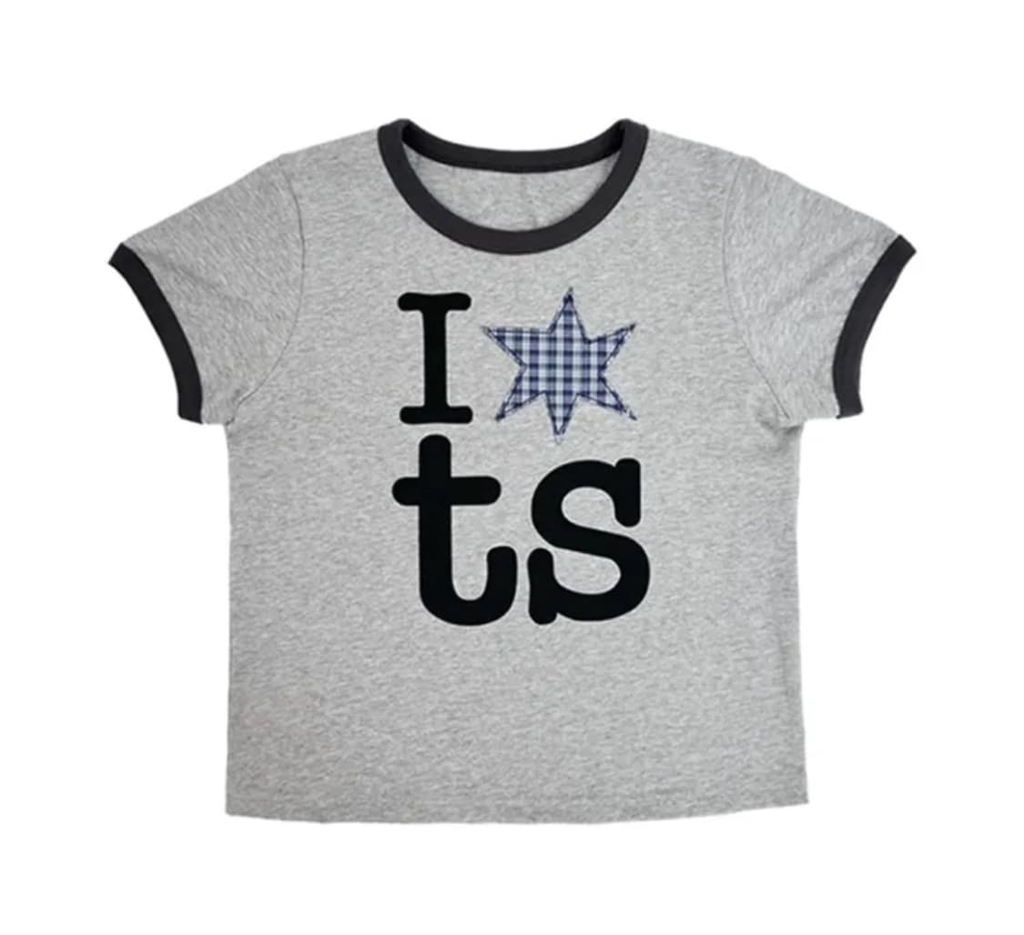 탄산마그네슘 링거 티셔츠 그레이 상품이미지1