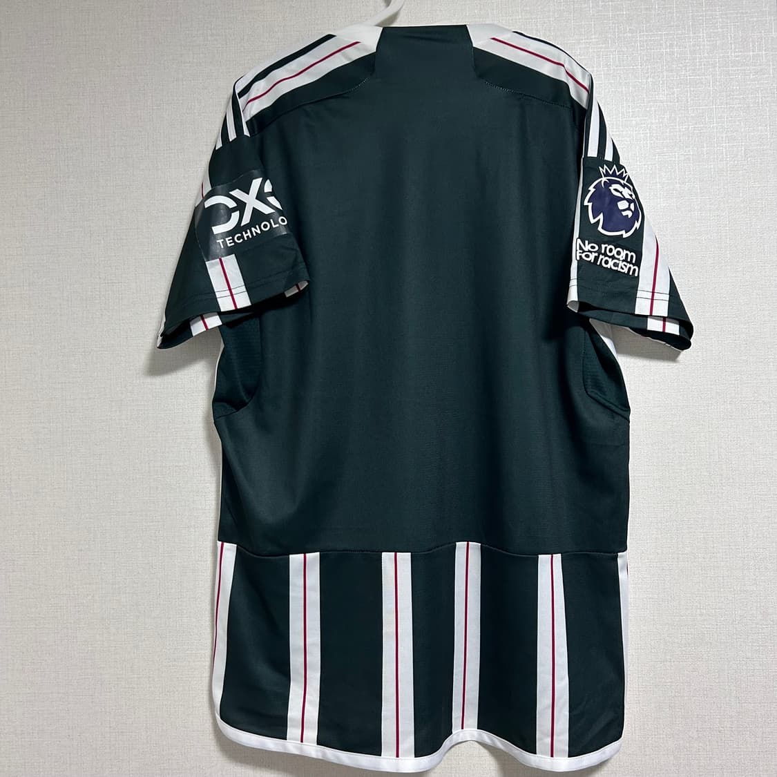 아디다스 23-24 맨체스터 유나이티드 맨유 어웨이 유니폼 반팔 티셔츠  상품이미지5