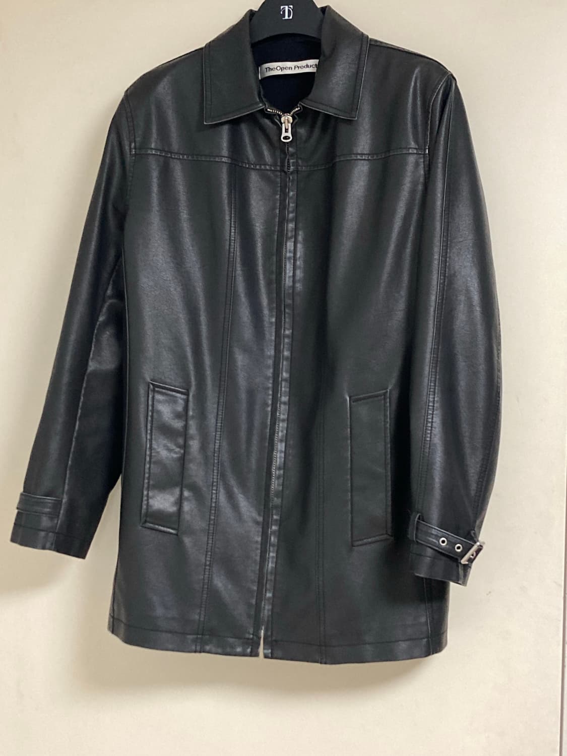ECO-LEATHER PRINT JACKET 상품이미지3