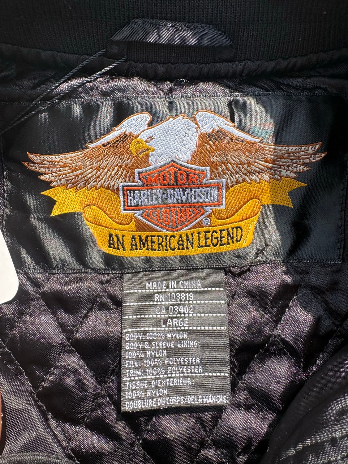 할리데이비슨 블루종 봄버자켓 B214 상품이미지3