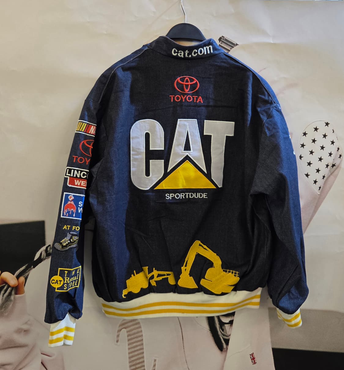 VINTAGE 빈티지진청 레이싱자켓💯 상품이미지5