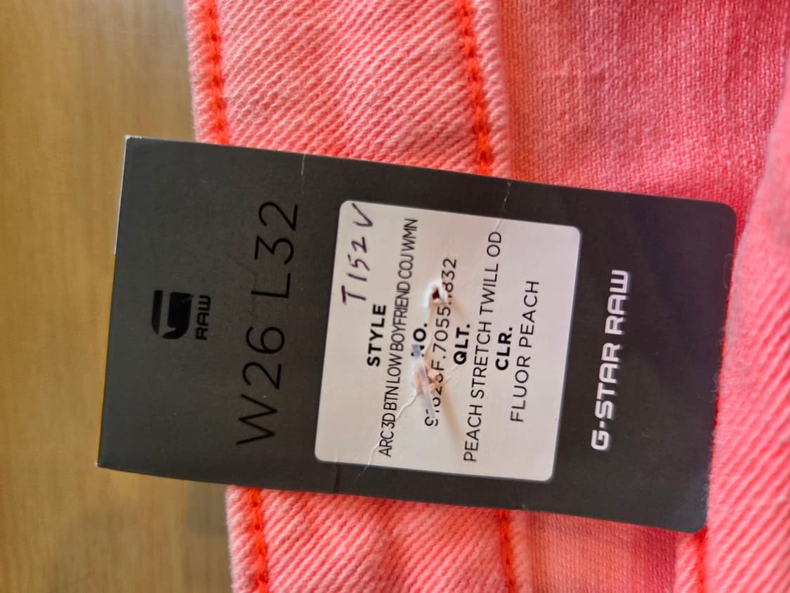 G-STAR ARC 3D코랄 롤업 데님 팬츠(W26/L32) 상품이미지7