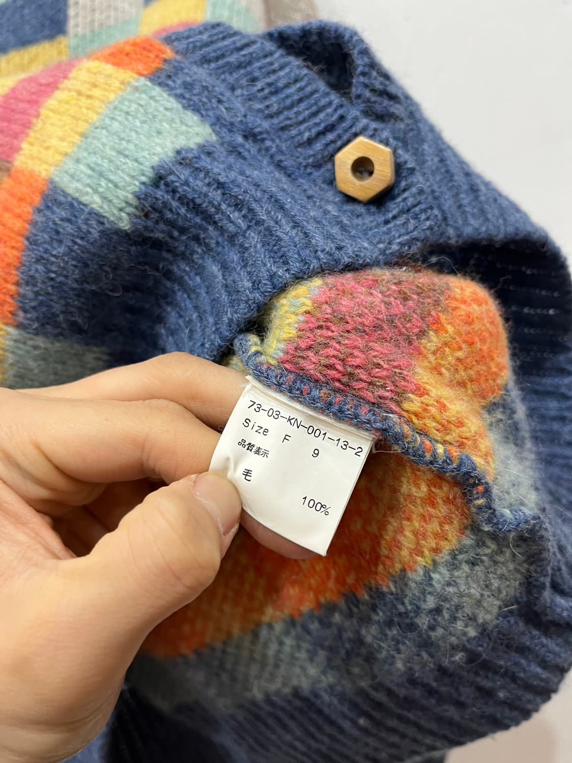 L'ATELIER DU SAVON 영국제조 핸드메이드 퓨어울 가디건 상품이미지7