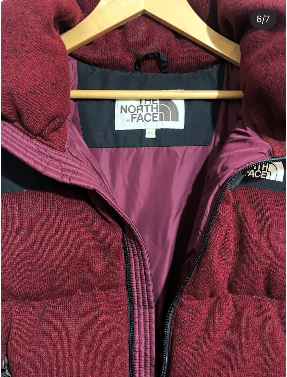 노스페이스 구스다운 니트 베스트 상품이미지6