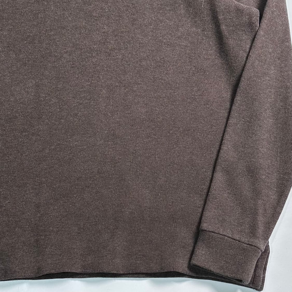 폴로 랄프로렌 브라운 코튼 반집업  상품이미지4