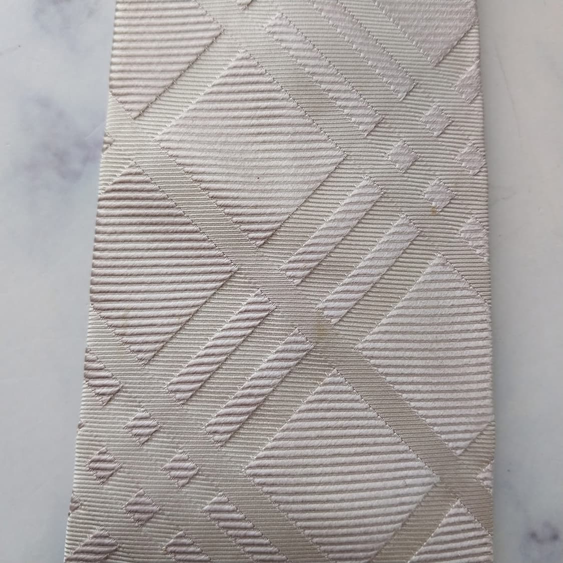 버버리 연핑크 시그니처 체크 패턴 넥타이 8.5cm A+~A등급K2859 상품이미지9