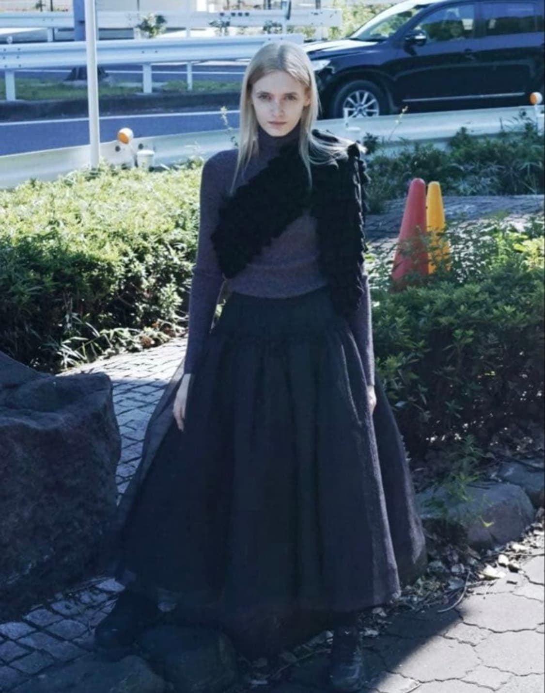 Bibiy SCARLETT skirt black 상품이미지2