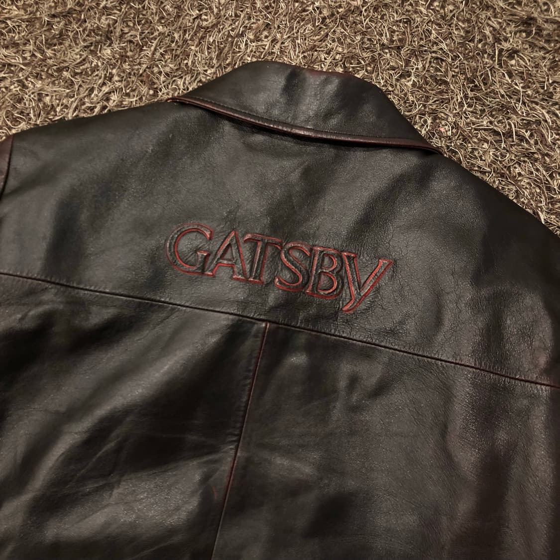 GATSBY 빈티지 레더 가죽 자켓 상품이미지6