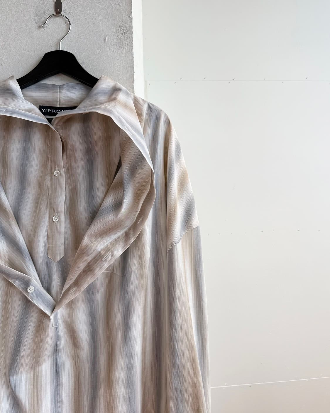 와이 프로젝트 20ss 인피니티 더블 프론트 셔츠 상품이미지5