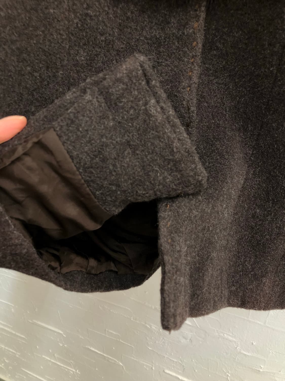 fur point wool jacket 상품이미지4