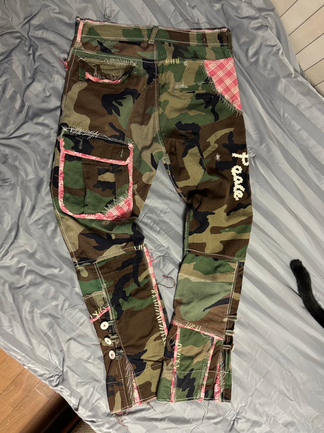 [S] 포터클래식 아카이브 카모플라주 코튼 팬츠 상품이미지1