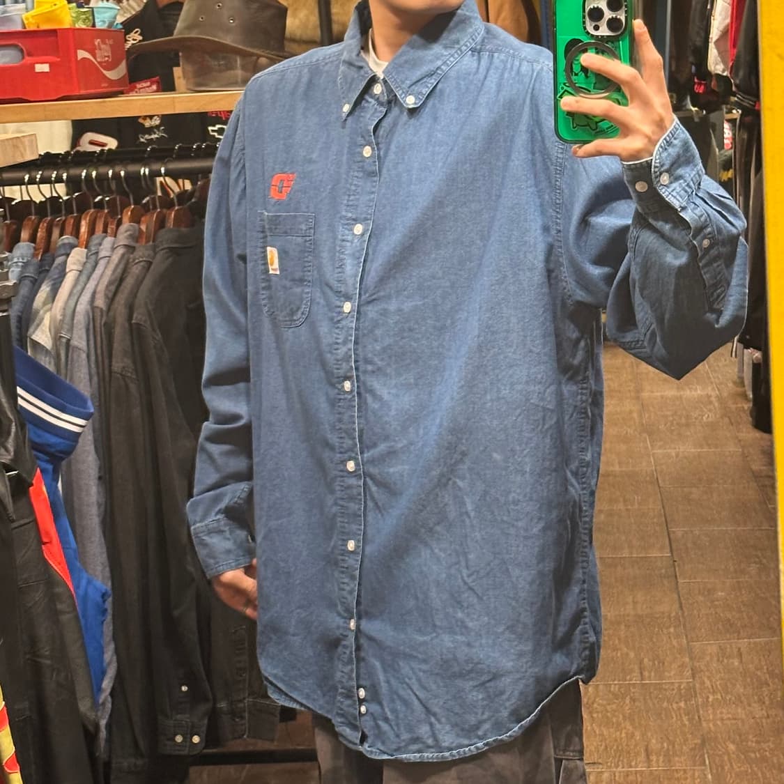 [HI] 칼하트 데님셔츠 상품이미지3