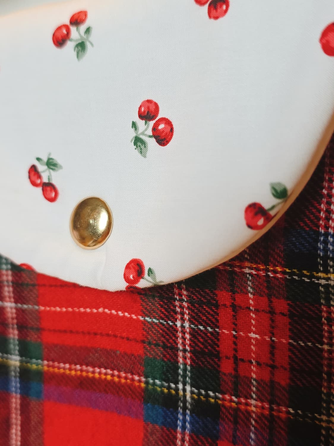 핸드메이드 체리 파우치 상품이미지3