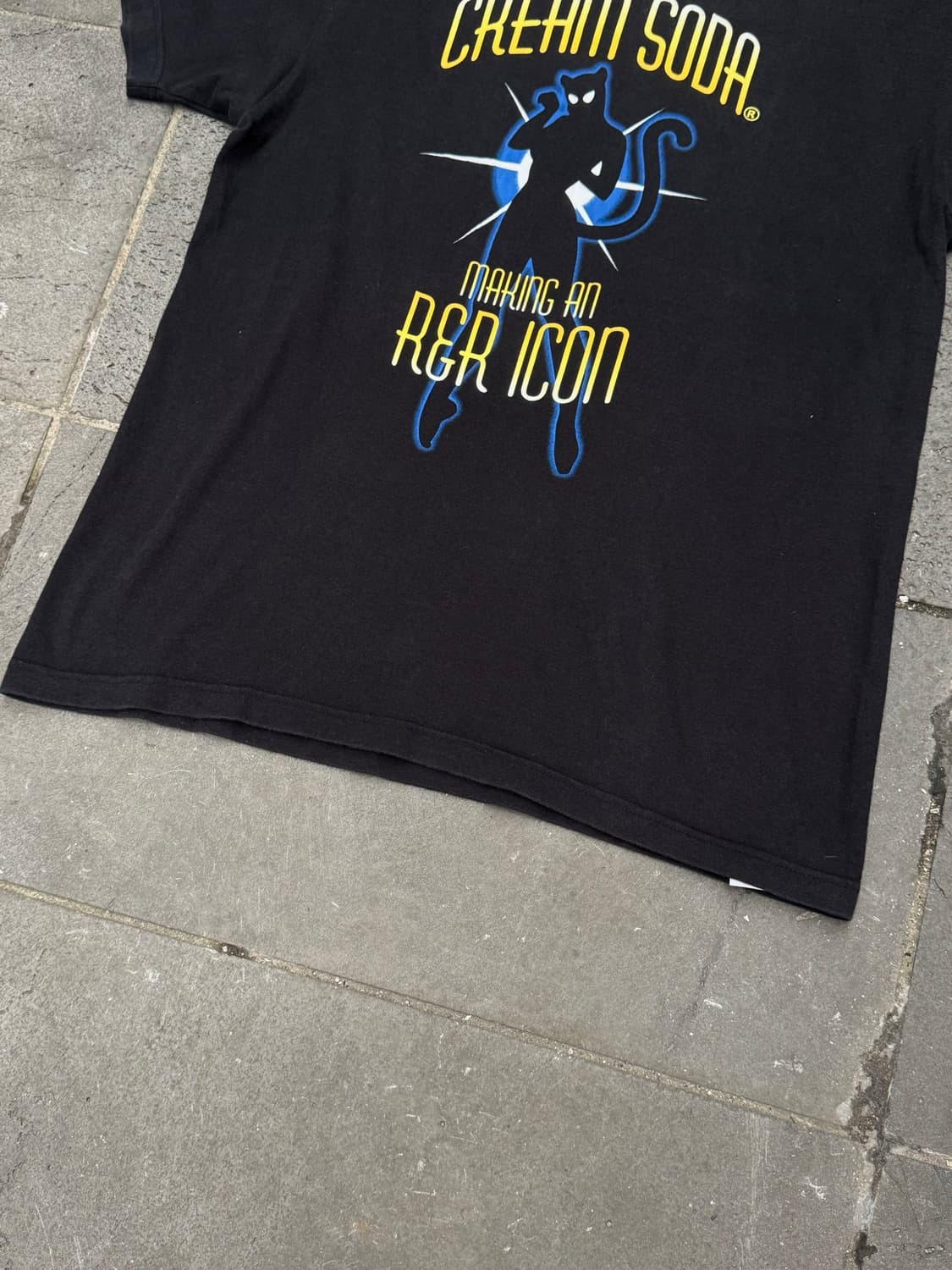 CREAM SODA – Black T-Shirt 상품이미지5
