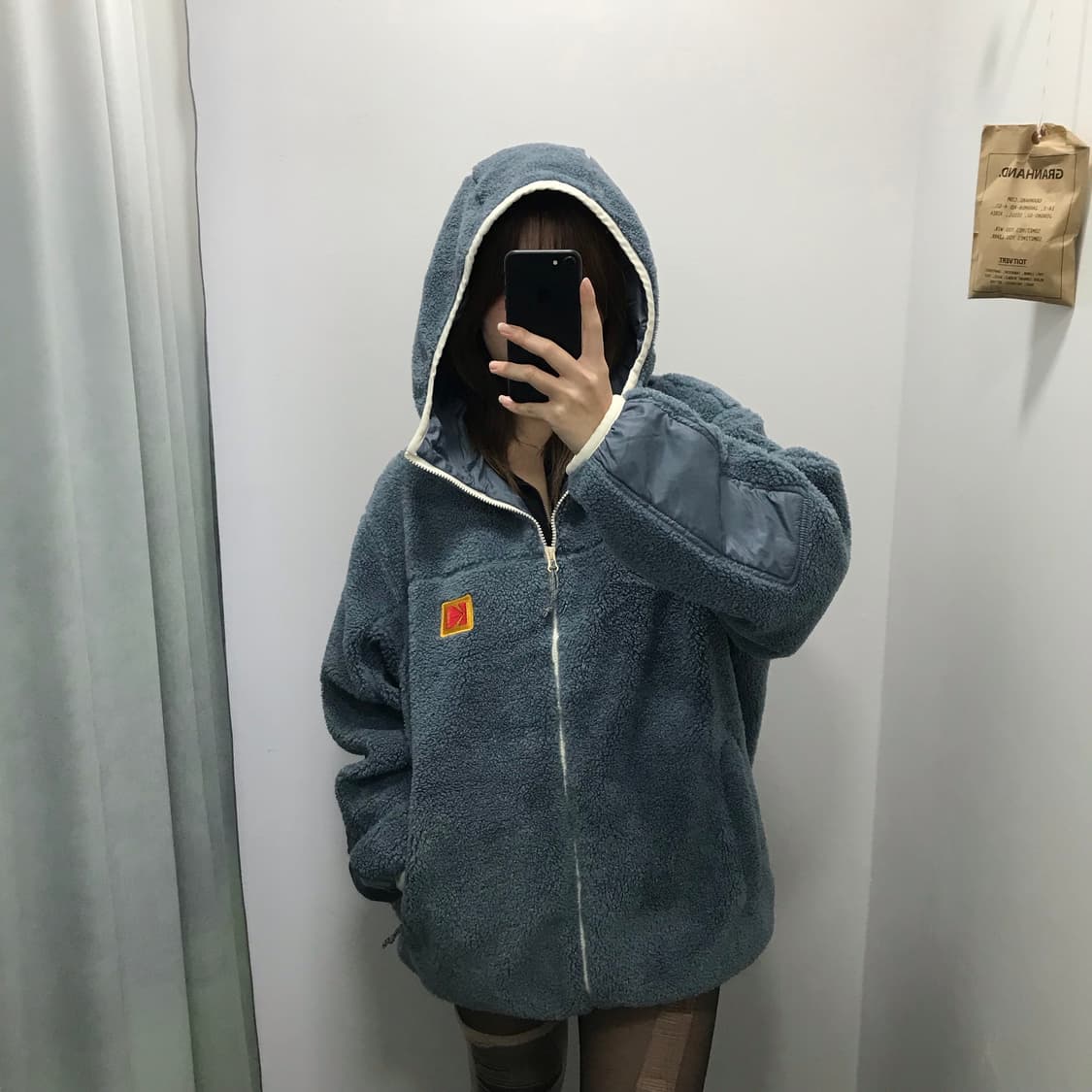 코닥 블루 플리스 자켓 상품이미지3