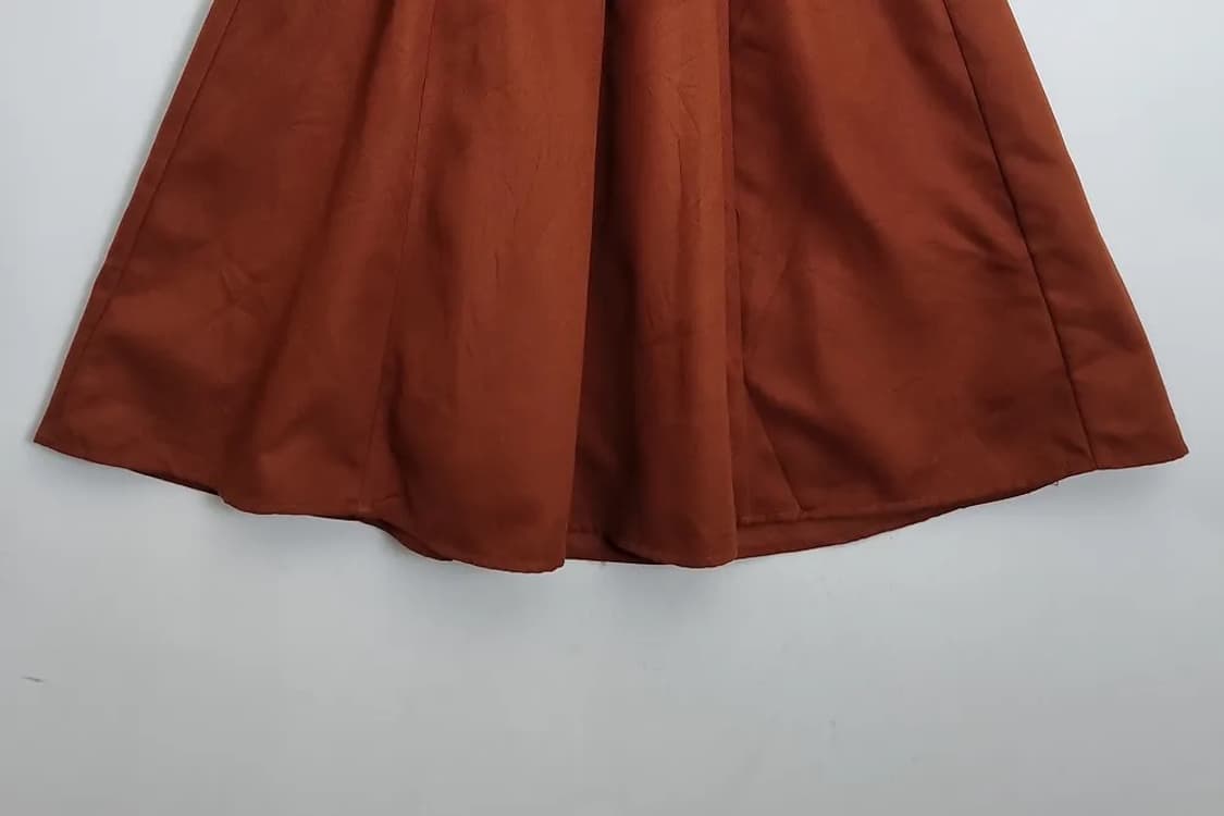 어스뮤직앤에코로지 브라운 미니스커트 상품이미지4