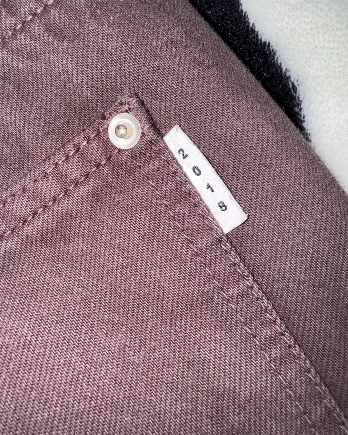 플라스틱 프로덕트 Dyed Denim (red bean) S사이즈 상품이미지4